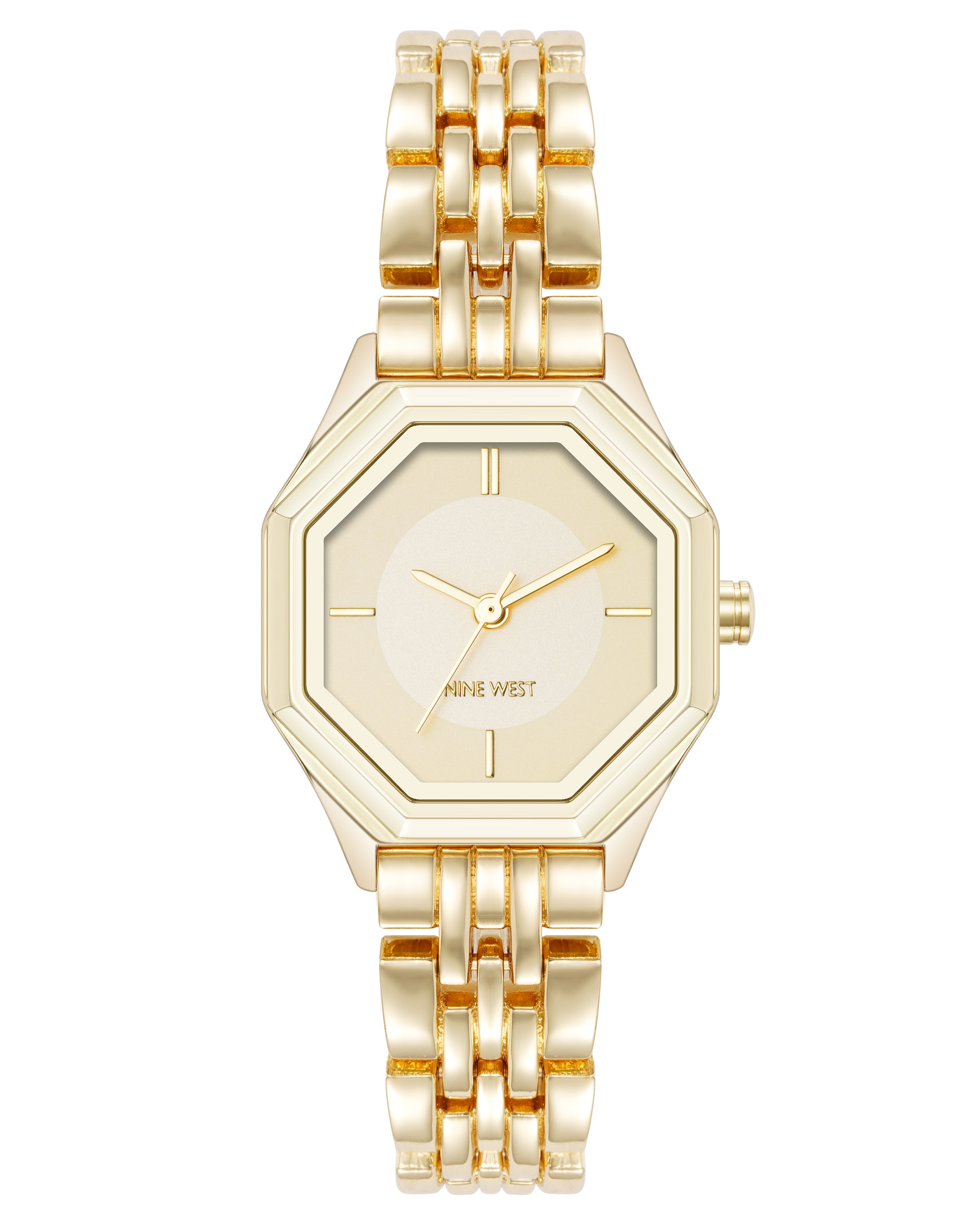 Timeless Octagonal Case Bracelet Watch