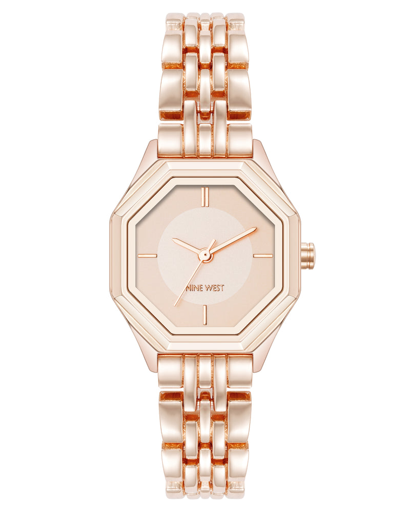 Timeless Octagonal Case Bracelet Watch