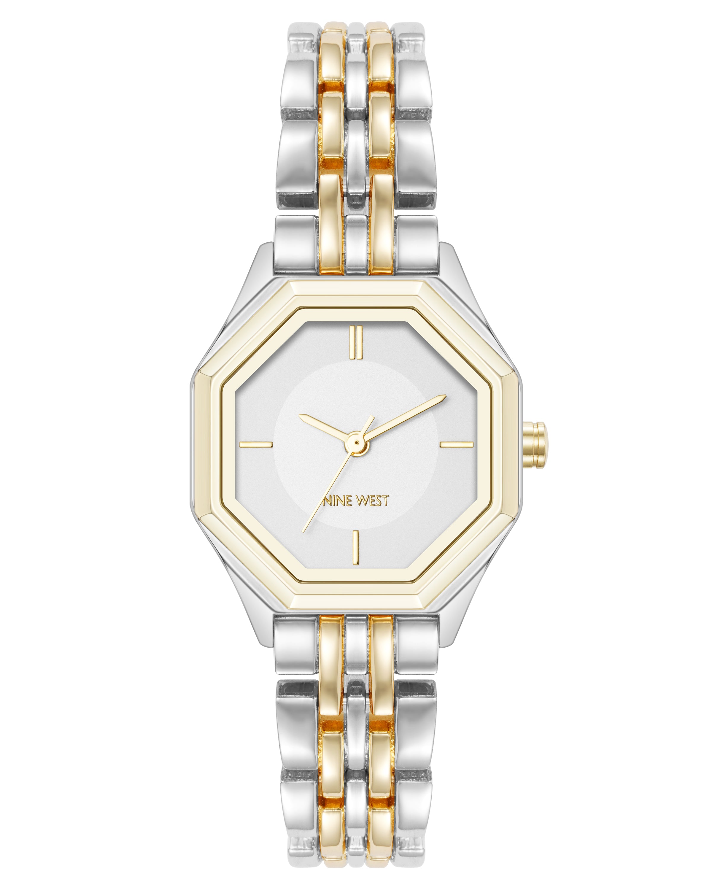 Timeless Octagonal Case Bracelet Watch