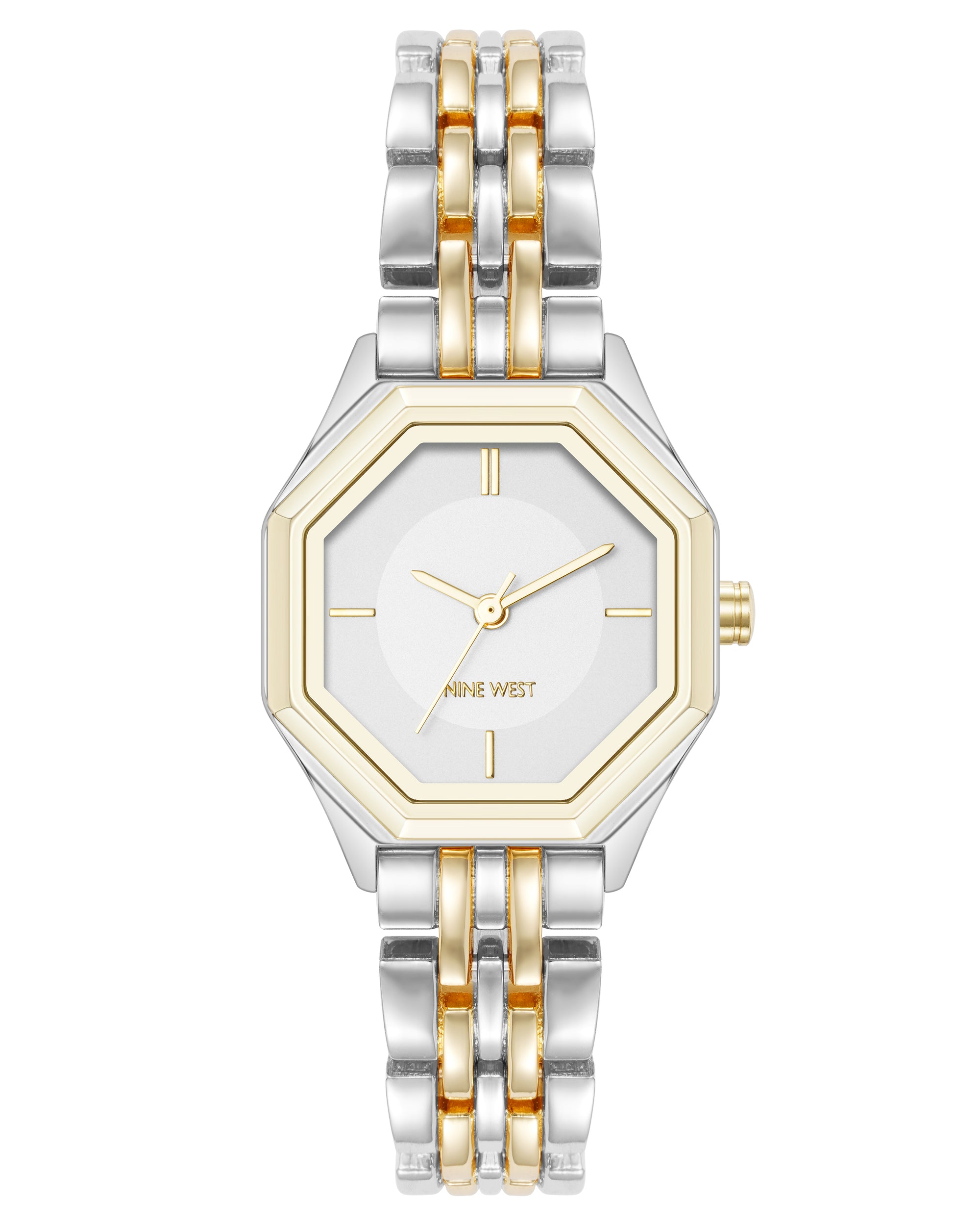 Timeless Octagonal Case Bracelet Watch