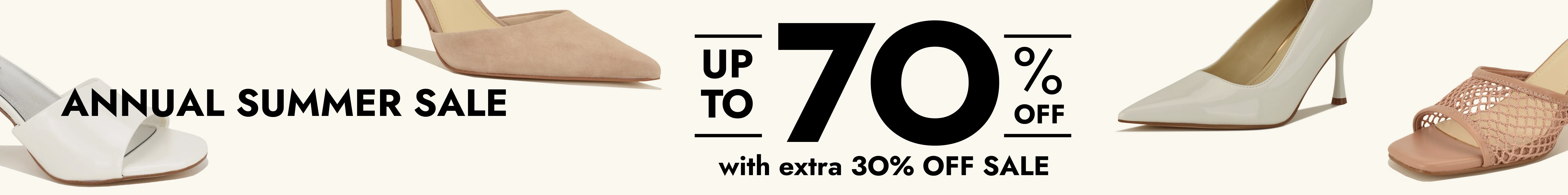 Annual Summer Sale Up to 70% Off with extra 30% off sale