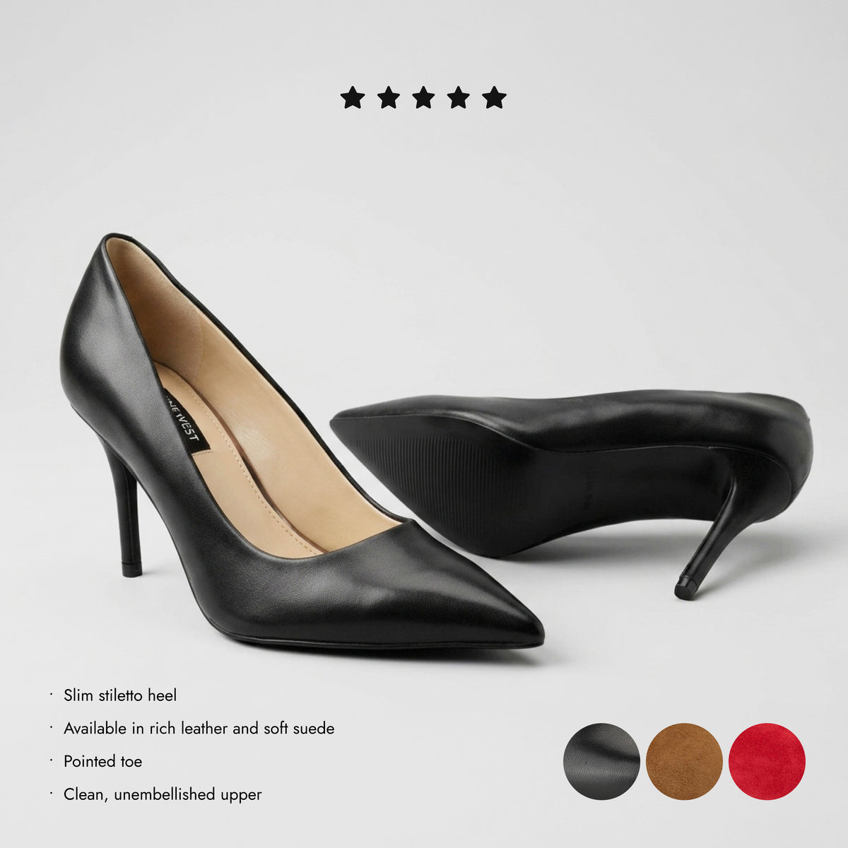 Merran Leather Pumps