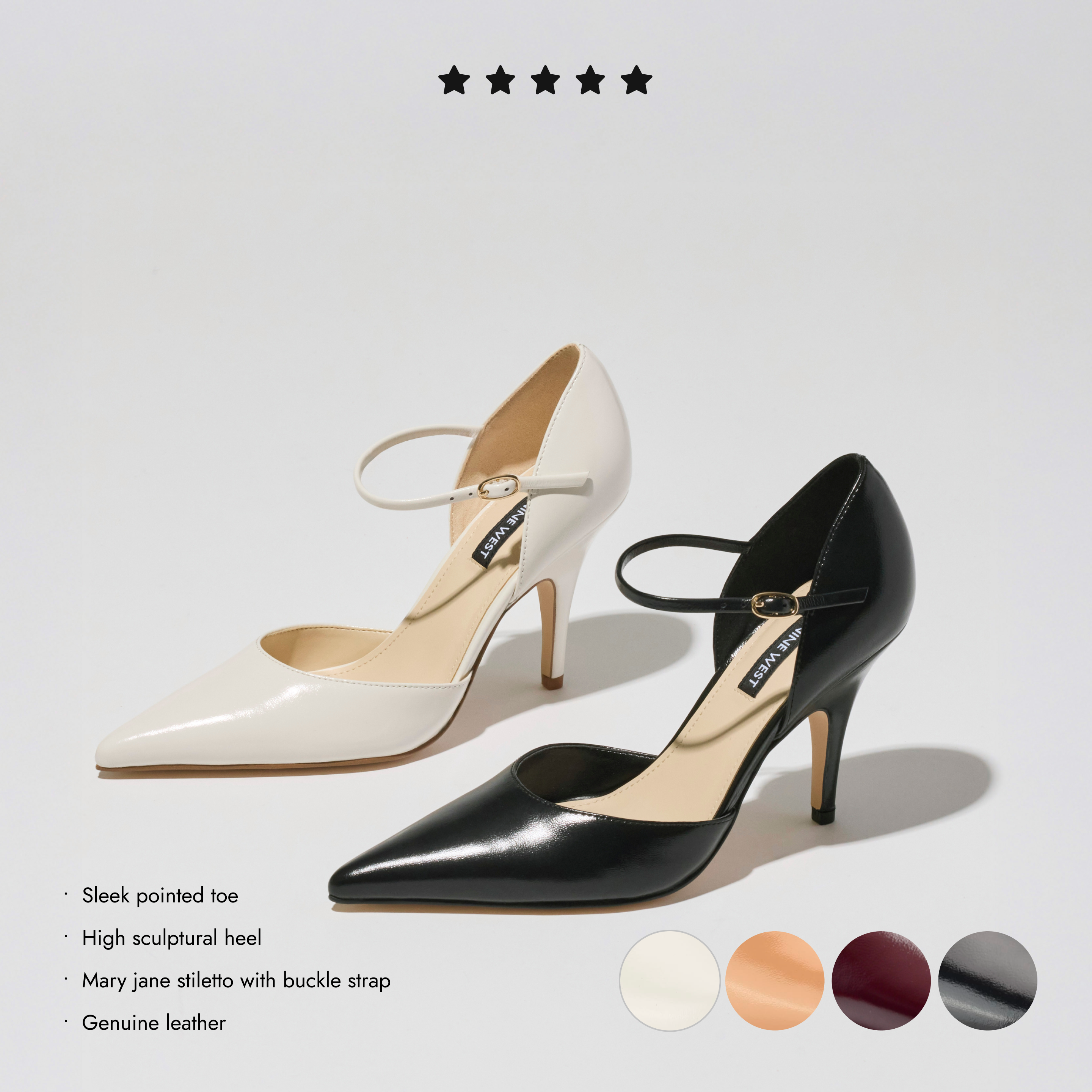 Pariss Leather Pumps