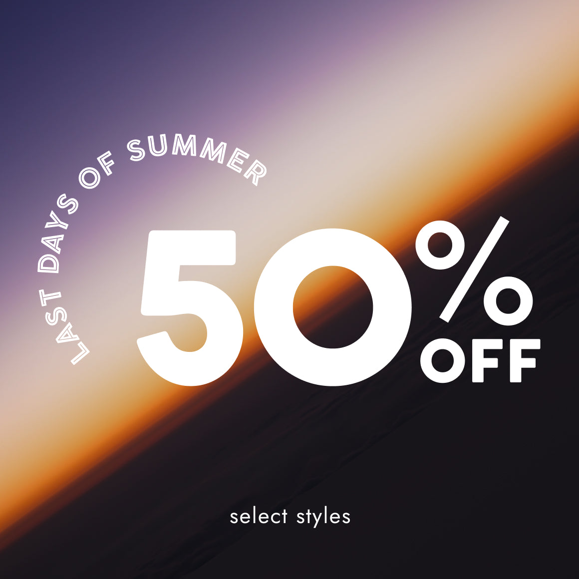 50% off collection