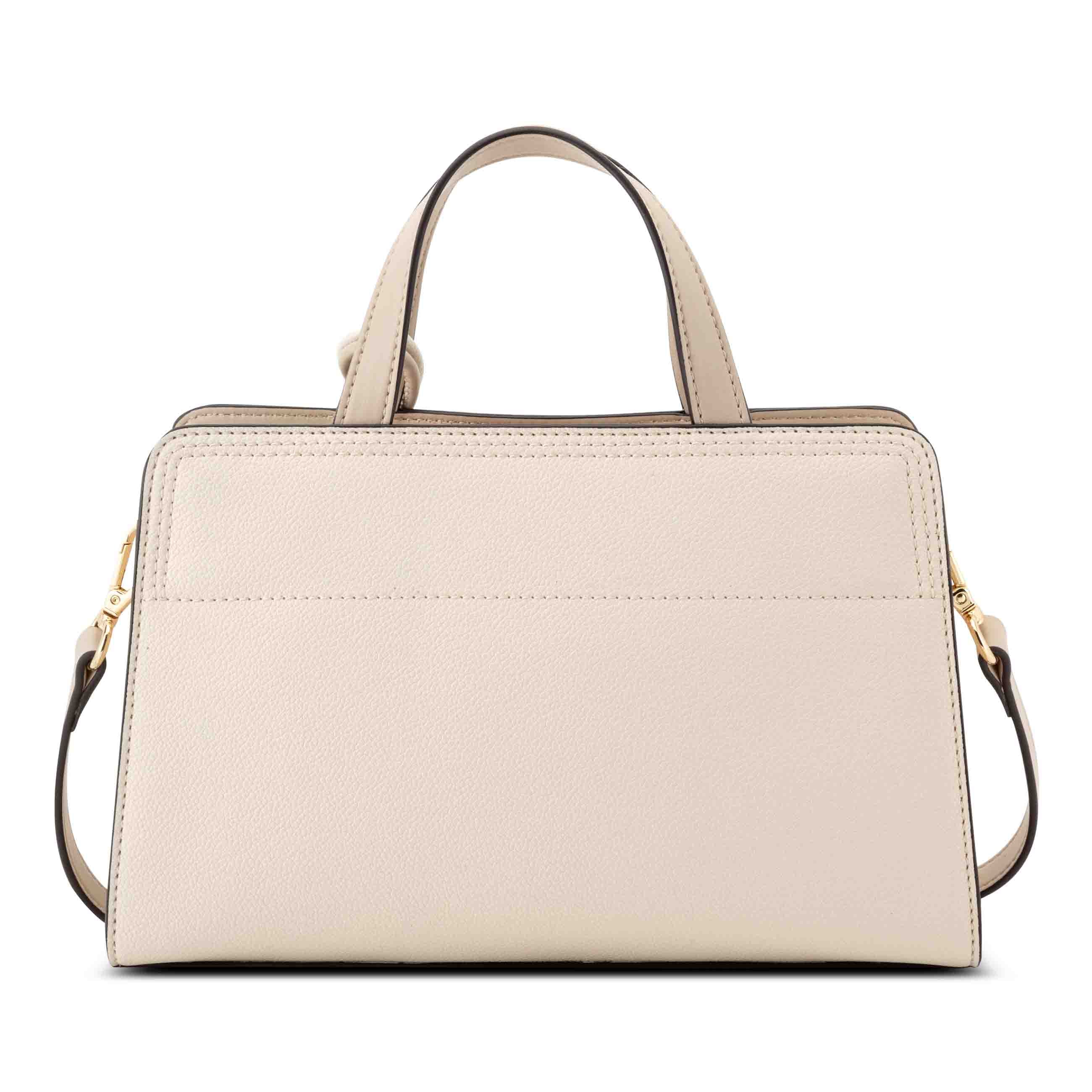 nn☆hn Khora E/W Satchel Crossbody - Chic Cream Beige | Nine West