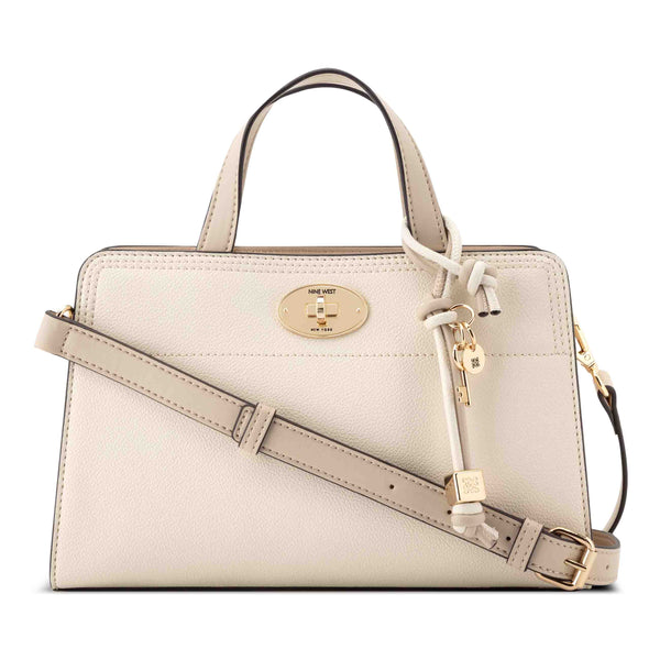 HO♡ Khora E/W Satchel Crossbody - Chic Cream Beige | Nine West