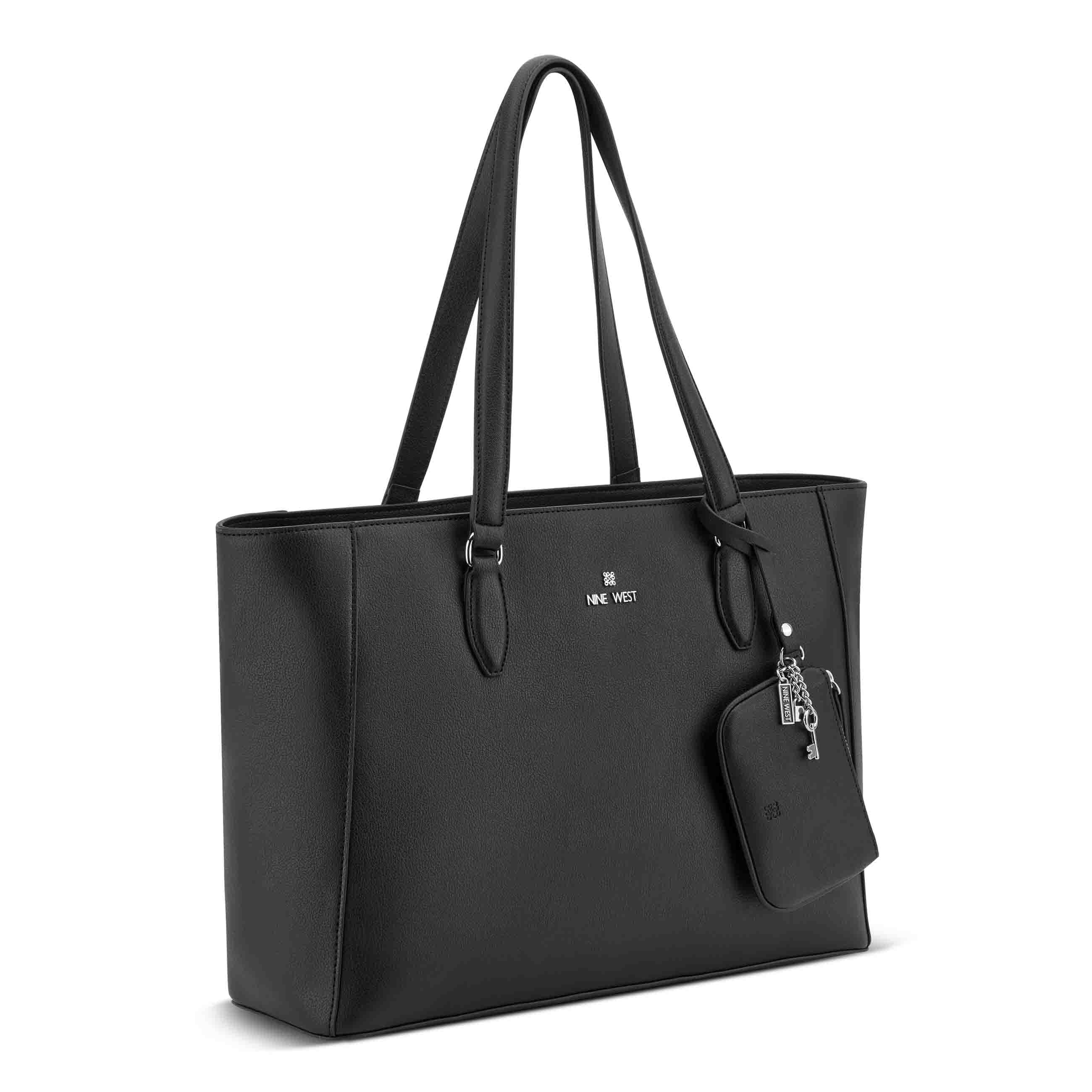 Farida Laptop Tote - Black | Nine West