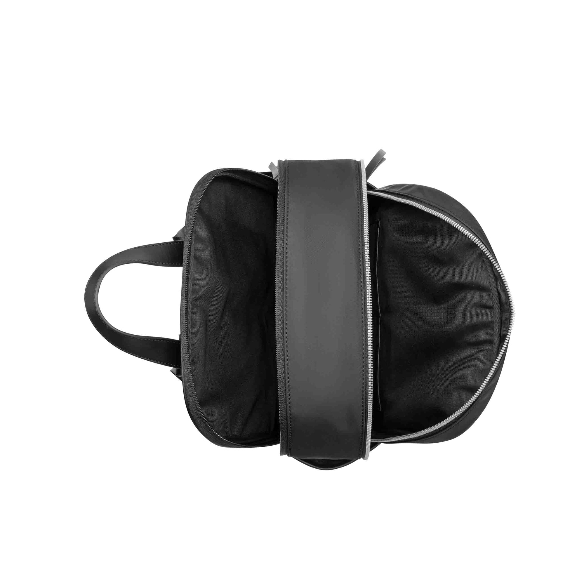 black leather laptop backpack women& 39 Maelys Laptop Backpack - Black