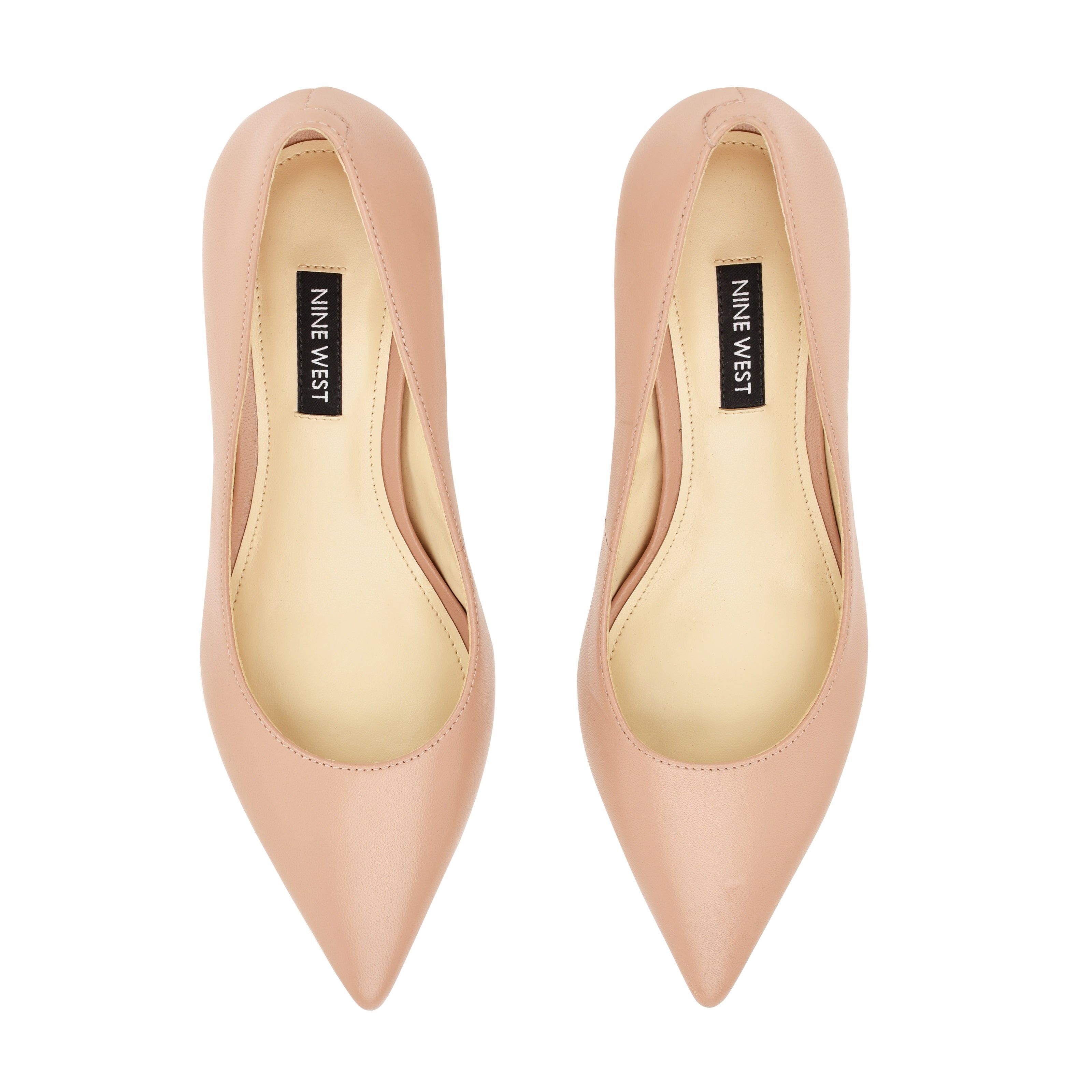Women's Arlene Pointy Toe Pumps - Blush Leather | Nine West