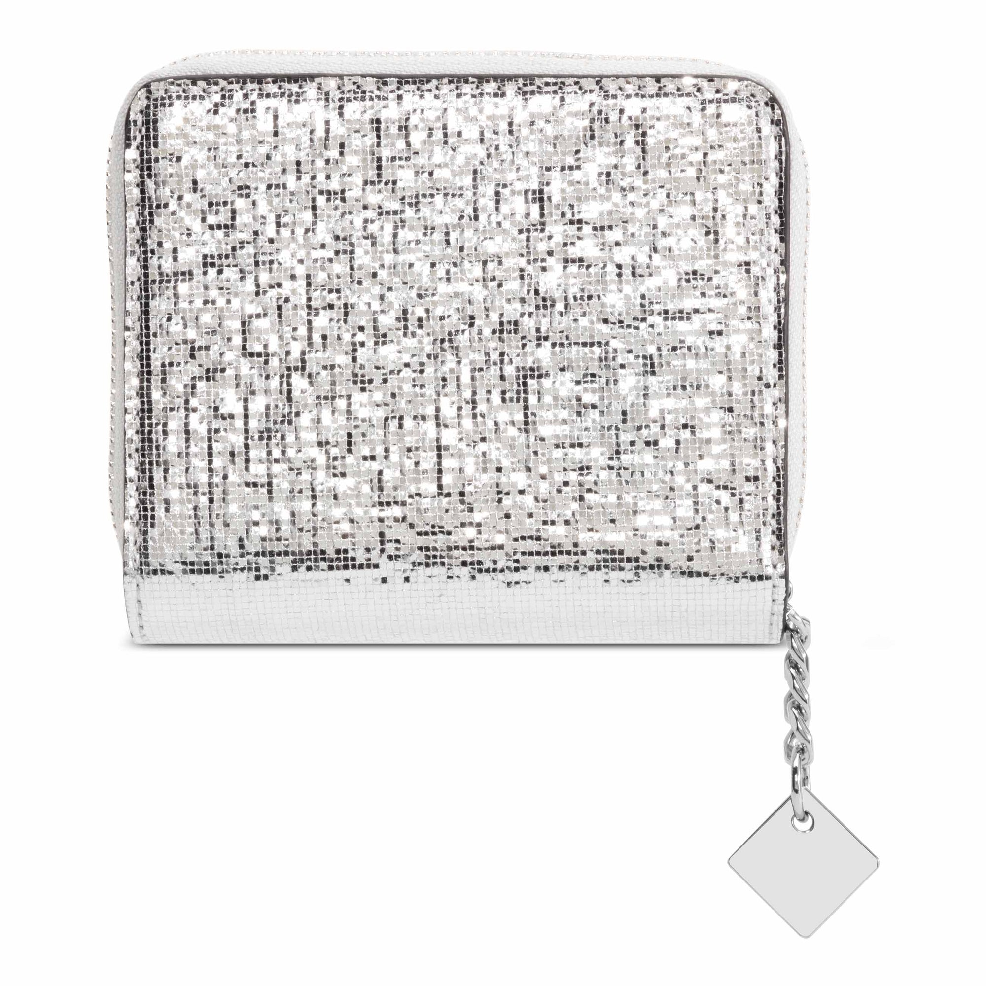 Kristina Zip Around Wallet with adornment