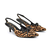 Lyrical Bow Slingback Pumps
