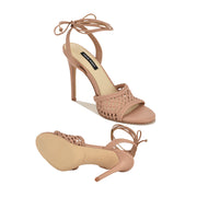 Merta Ankle Wrap Woven Sandals