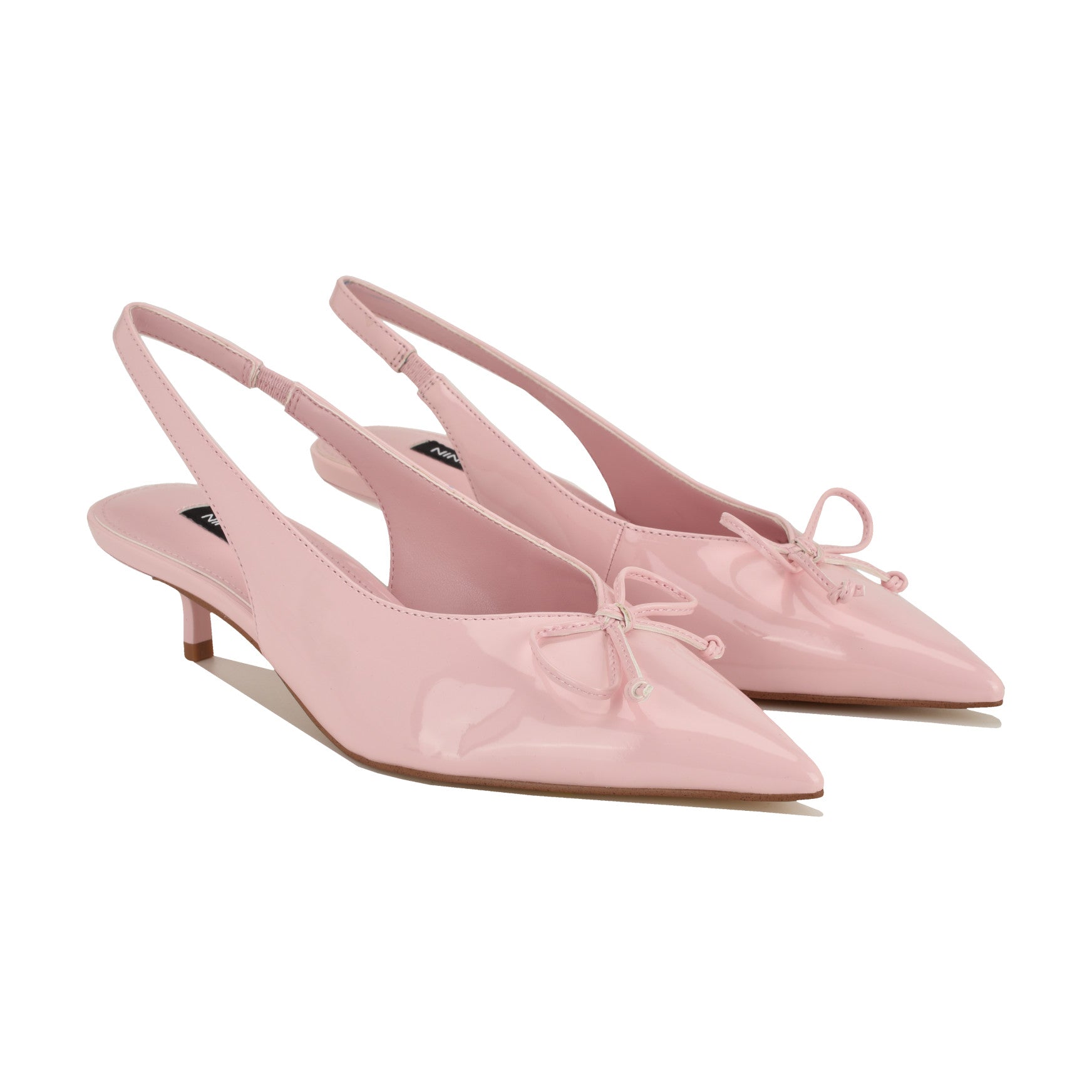 Evaa Kitten Heel Slingback Pumps