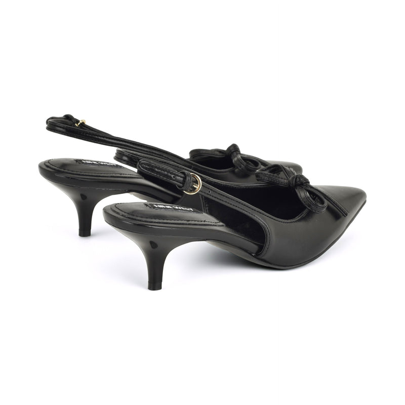 Lyrical Bow Slingback Pumps