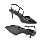 Kamon 9x9 Slingback Pumps