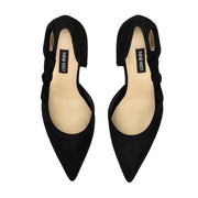 Famila Leather Bow d'Orsay Pumps