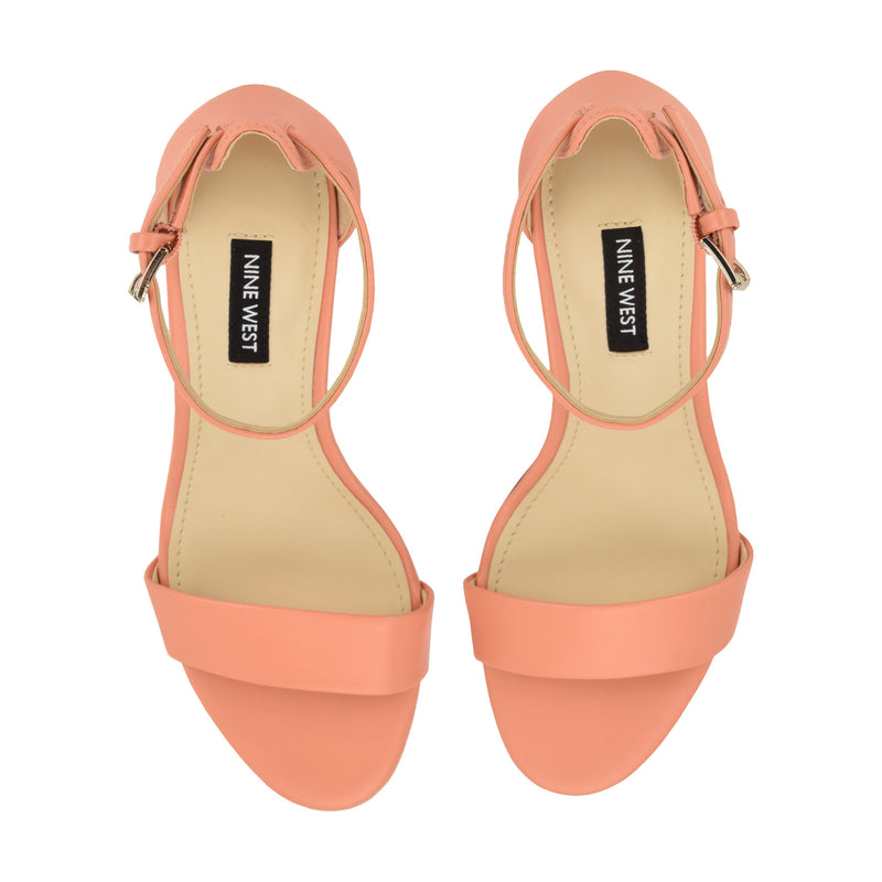 Pruce Ankle Strap Block Heel Sandals