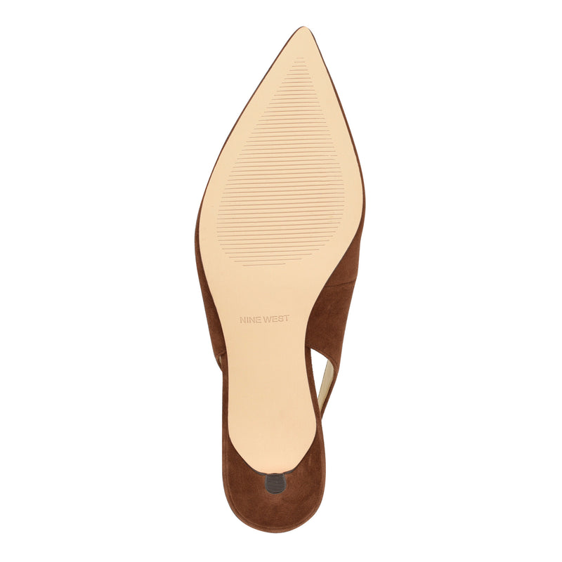 Nataly Leather Slingback Pumps