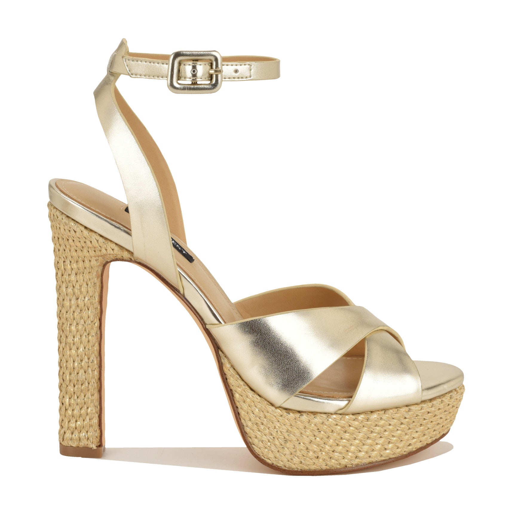 Women's Weston Platform Sandals - Platino | Nine West