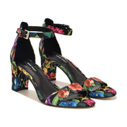 Pruce Ankle Strap Block Heel Sandals