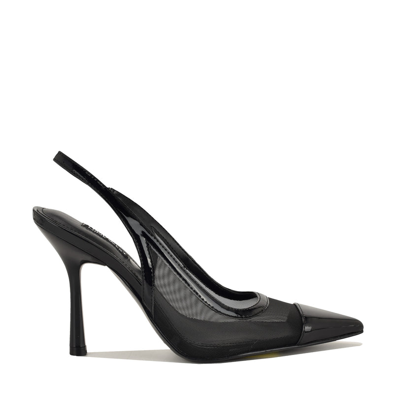 Jermain Mesh Slingback Pumps