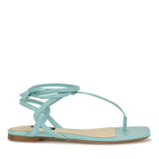 Norta Ankle Wrap Thong Sandals