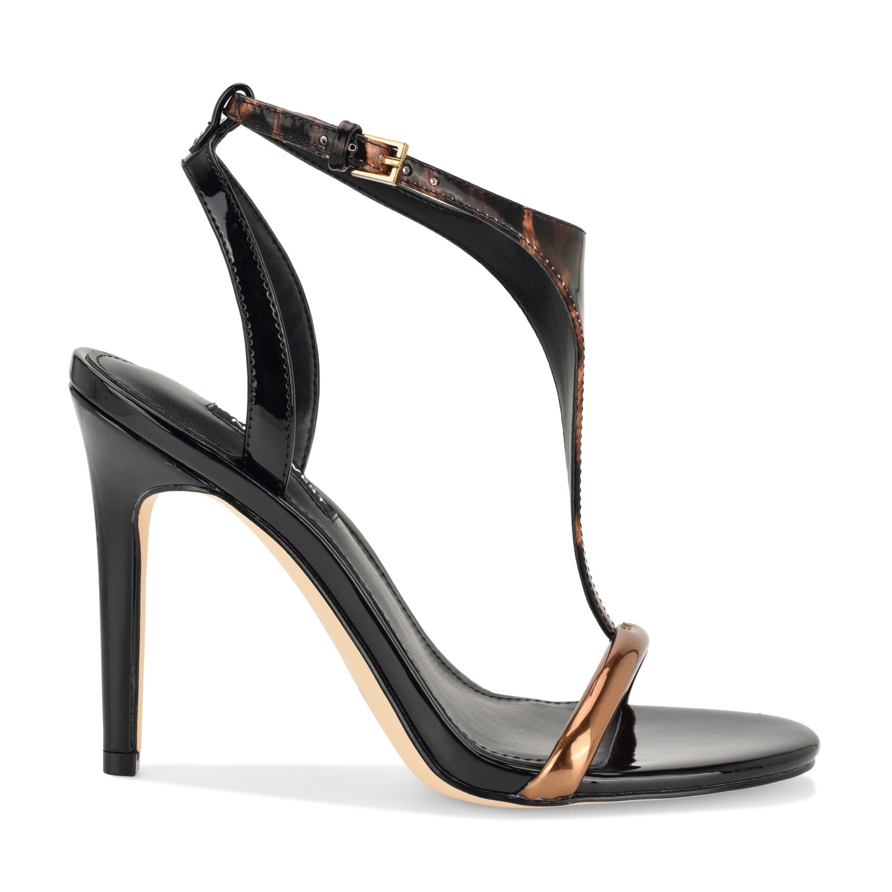 Nine West Women's Mandey Dress Sandals Faux leather (Size 6) Medium Width