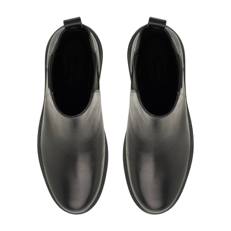 Loresa Lug Sole Leather Booties