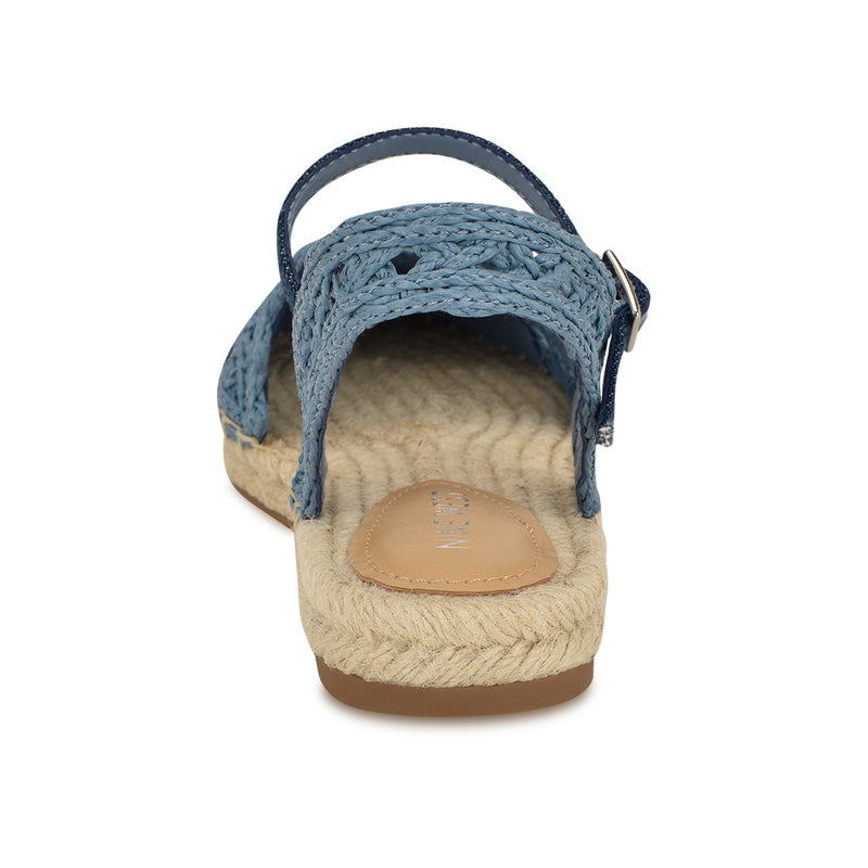 Darby Cap Toe Espadrille Flats