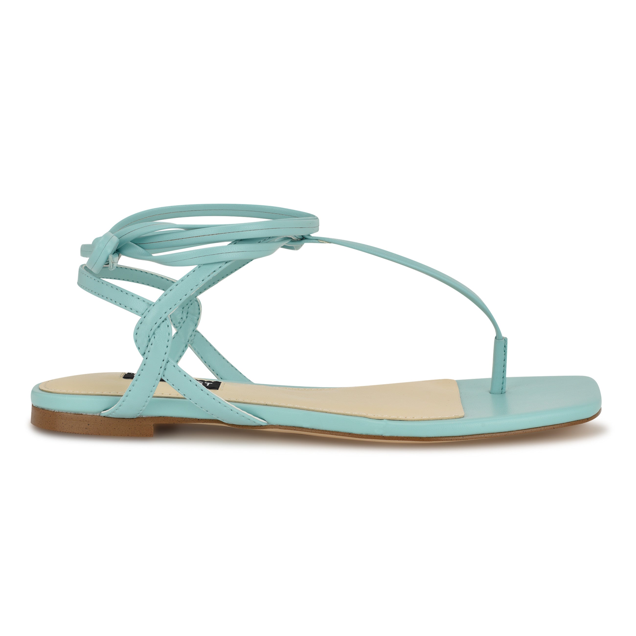 Norta Ankle Wrap Thong Sandals