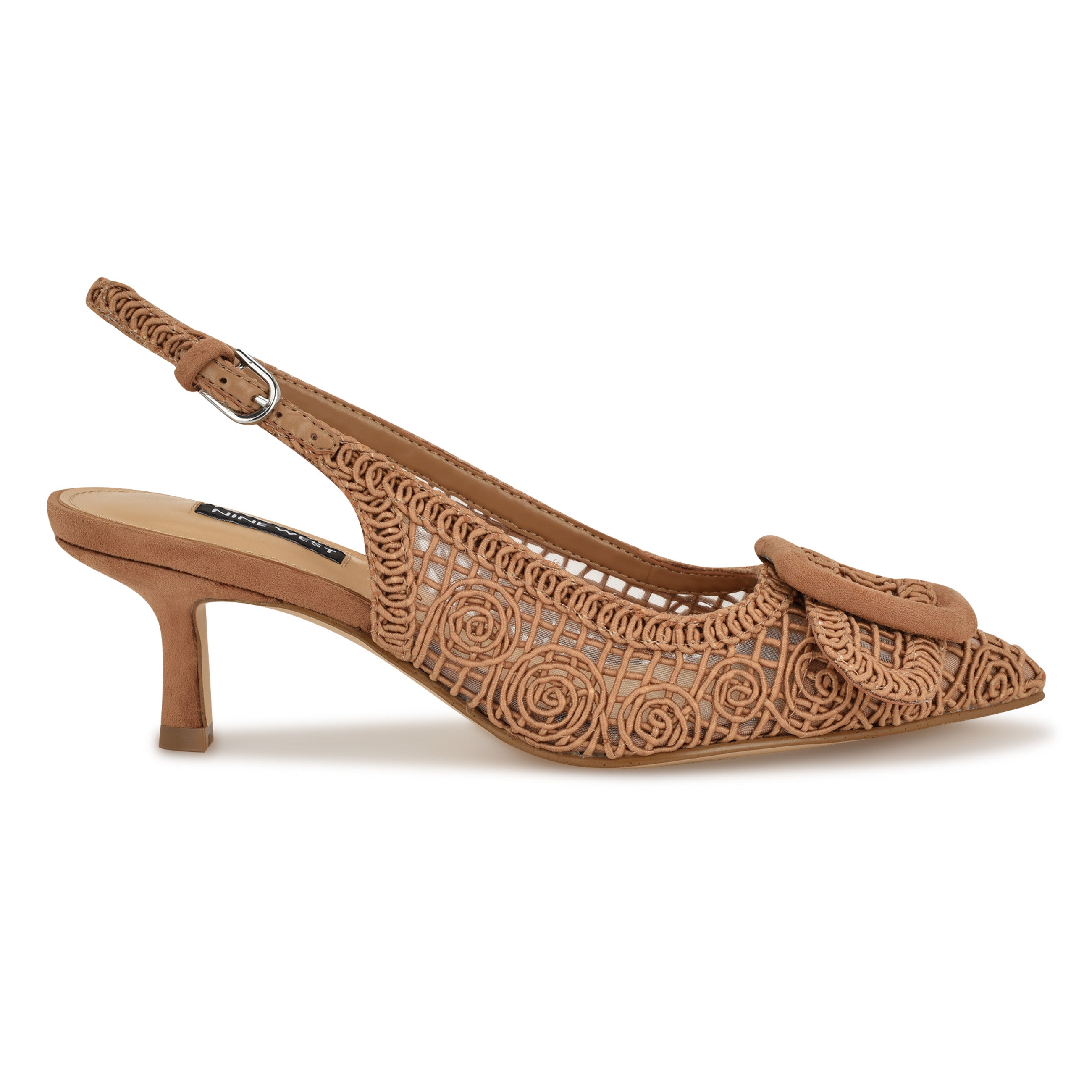 Nolla Woven Slingback Pumps