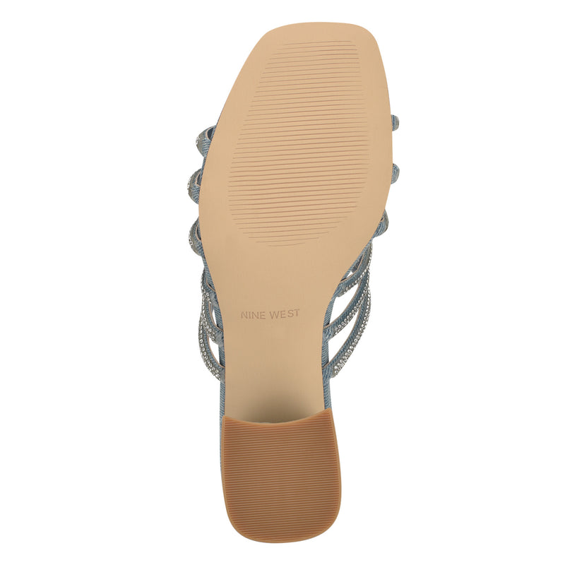 Grassa Block Heel Embellished Sandals