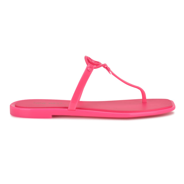 nine west Dacota Thong Jelly Sandals