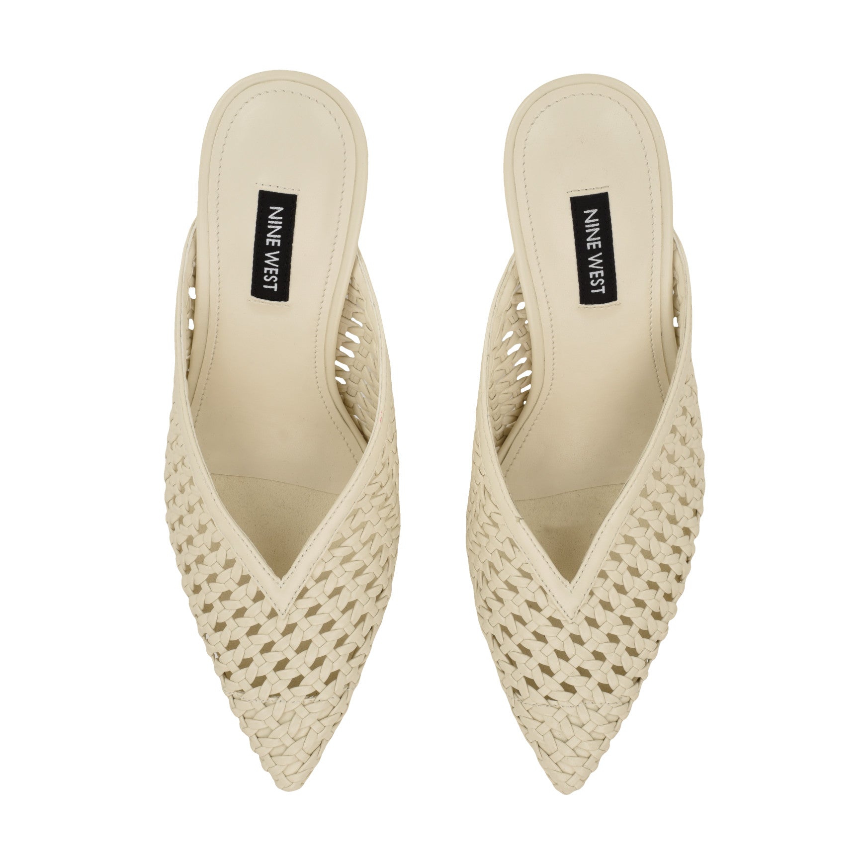 Grasso Woven Mule Pumps