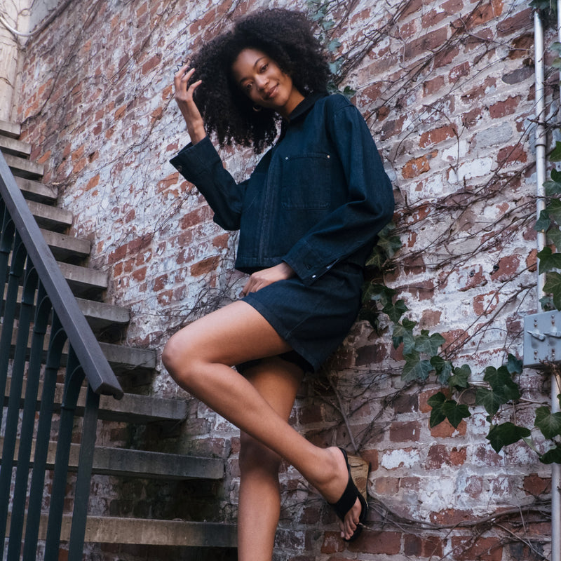 Presa Wedge Thong Sandals