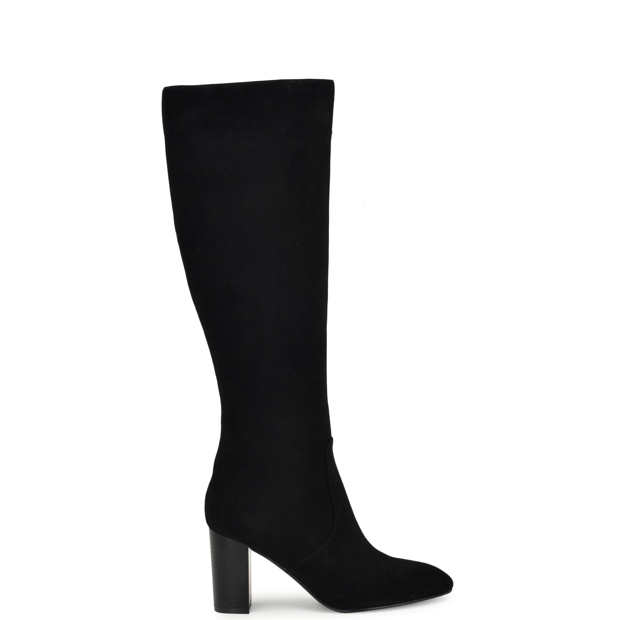 Nine west tall black sale boots