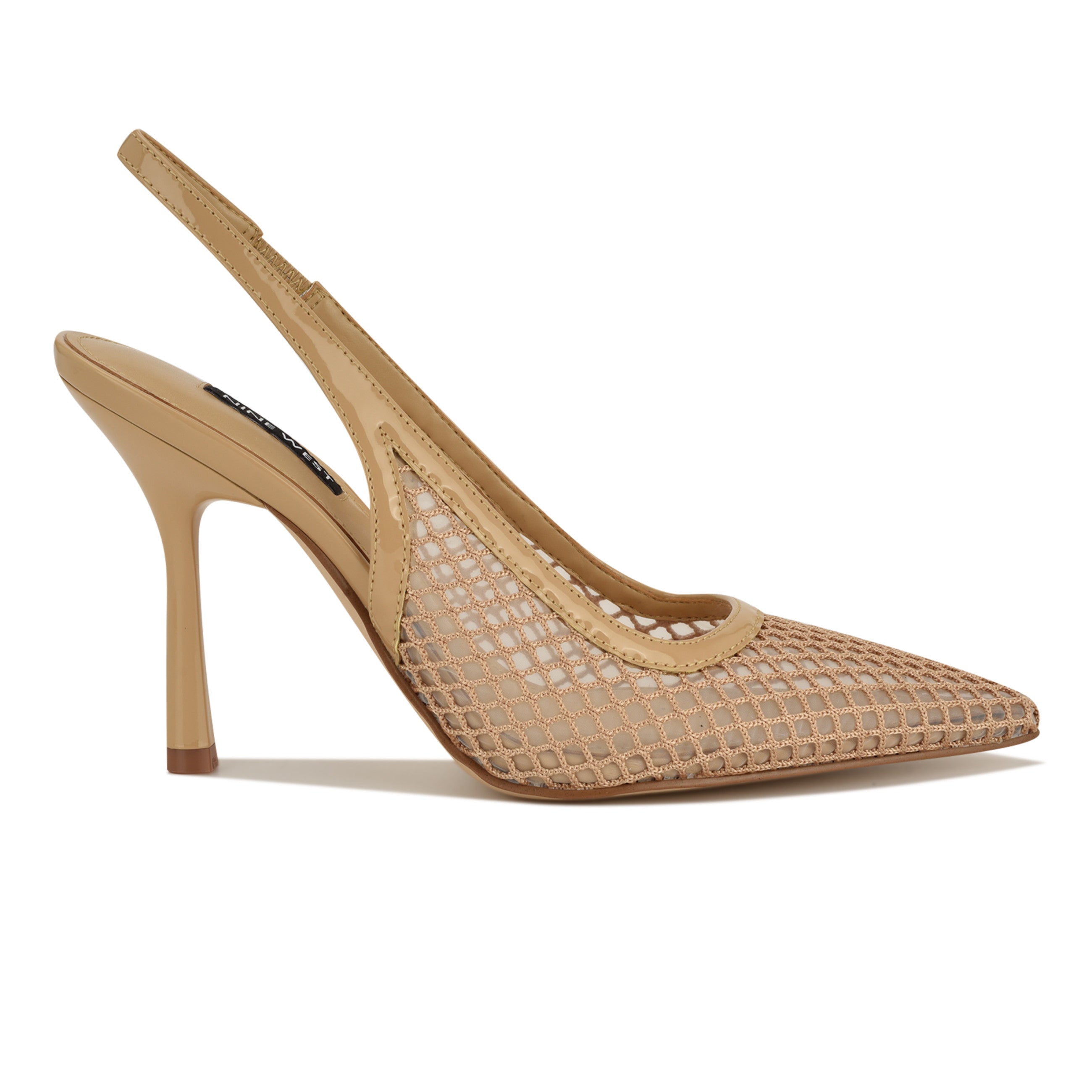 Jermain Mesh Slingback Pumps