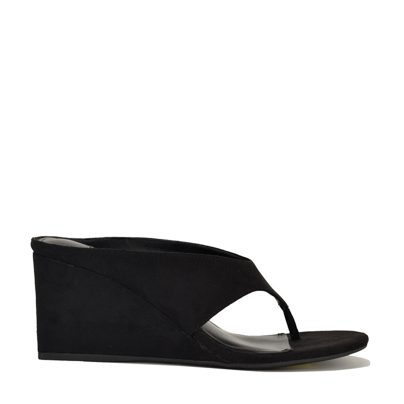 Jadde Thong Wedge Sandals