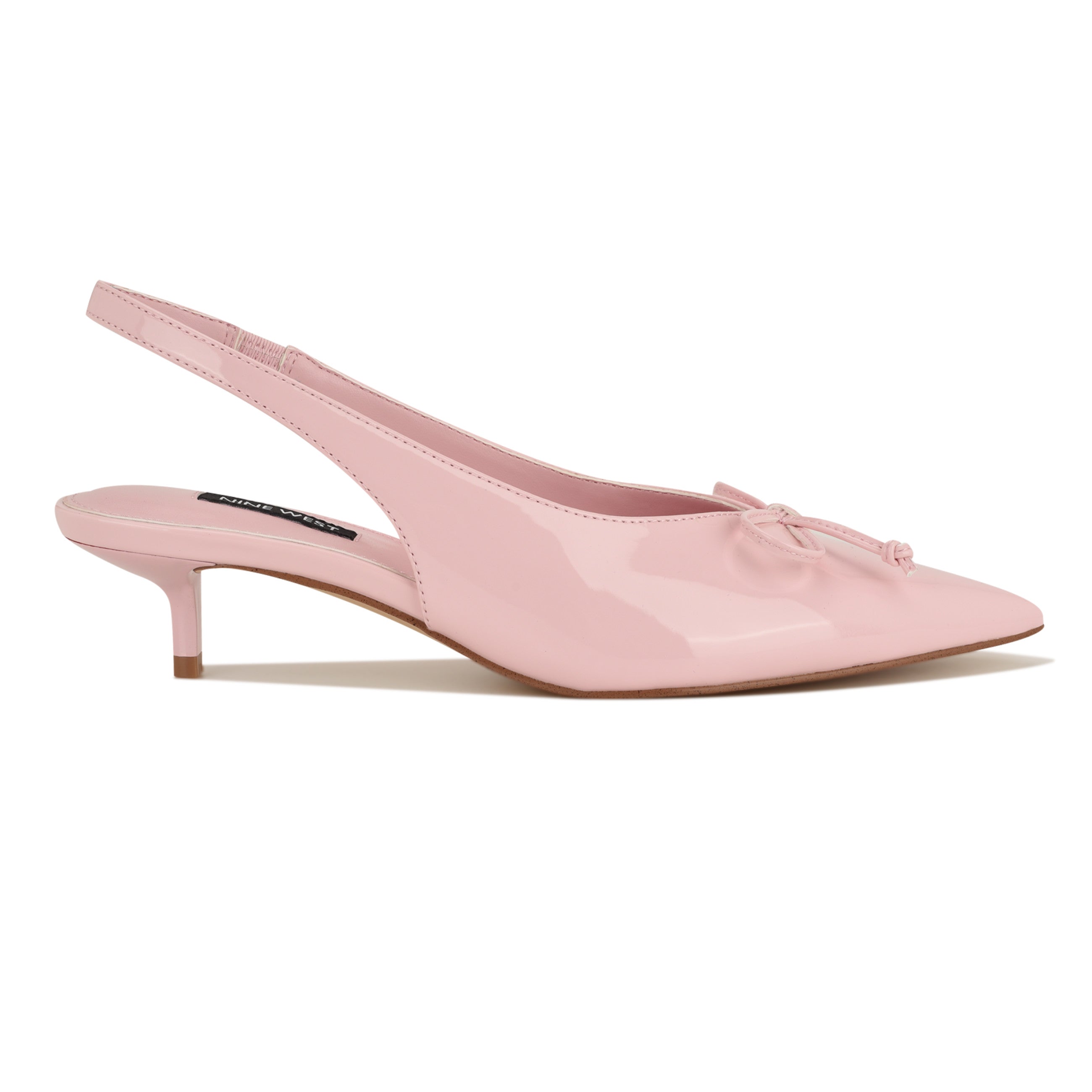 Evaa Kitten Heel Slingback Pumps