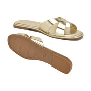 Edeny Flat Slide Sandals