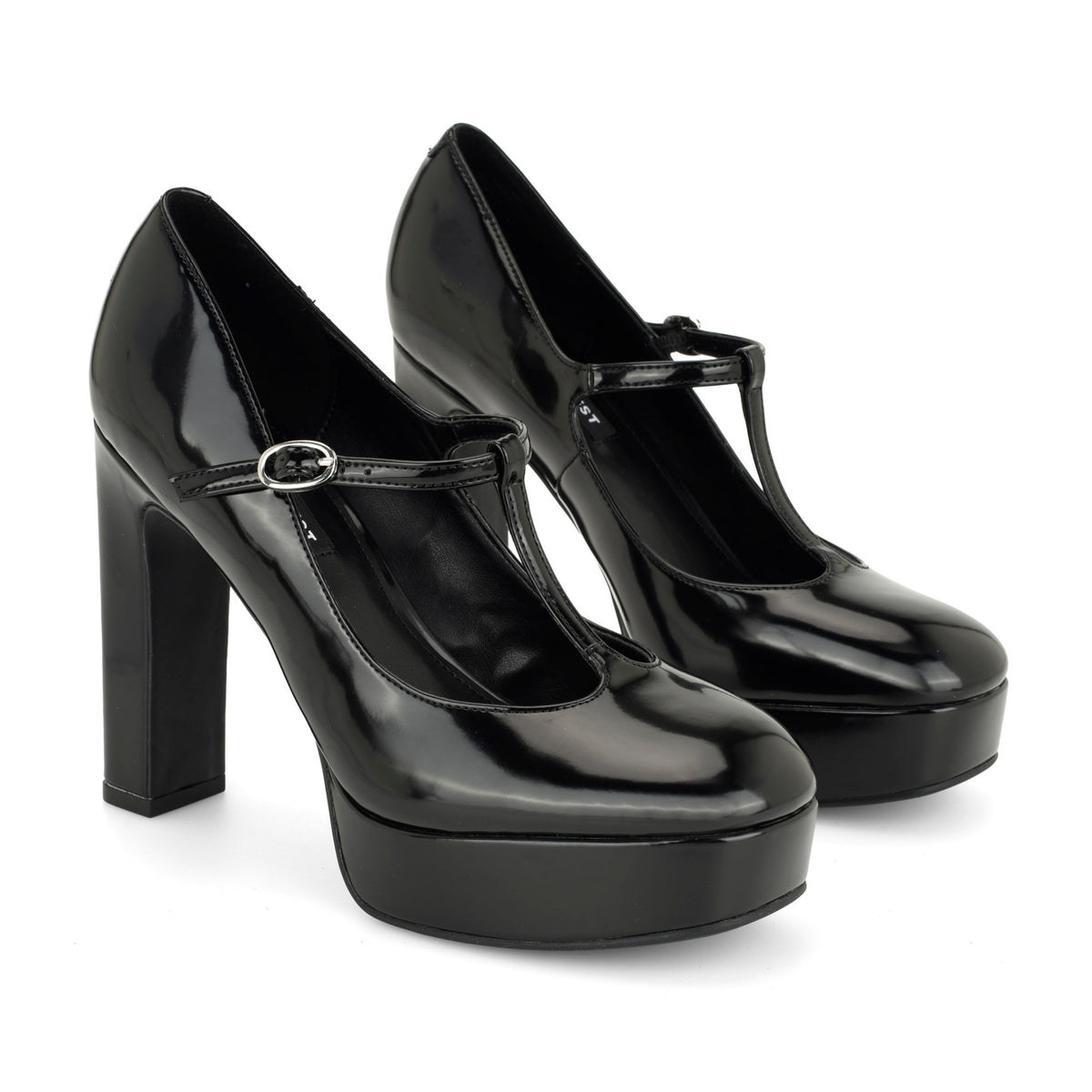 Daphni T-Strap Platform Pumps