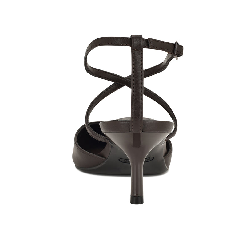 Idorna Strappy Pointy Toe Pumps