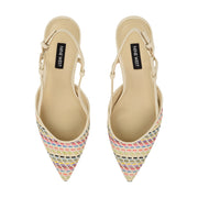 Rhonda Pointy Toe Slingbacks