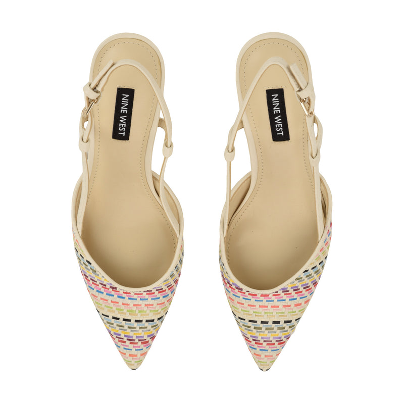 Rhonda Pointy Toe Slingbacks