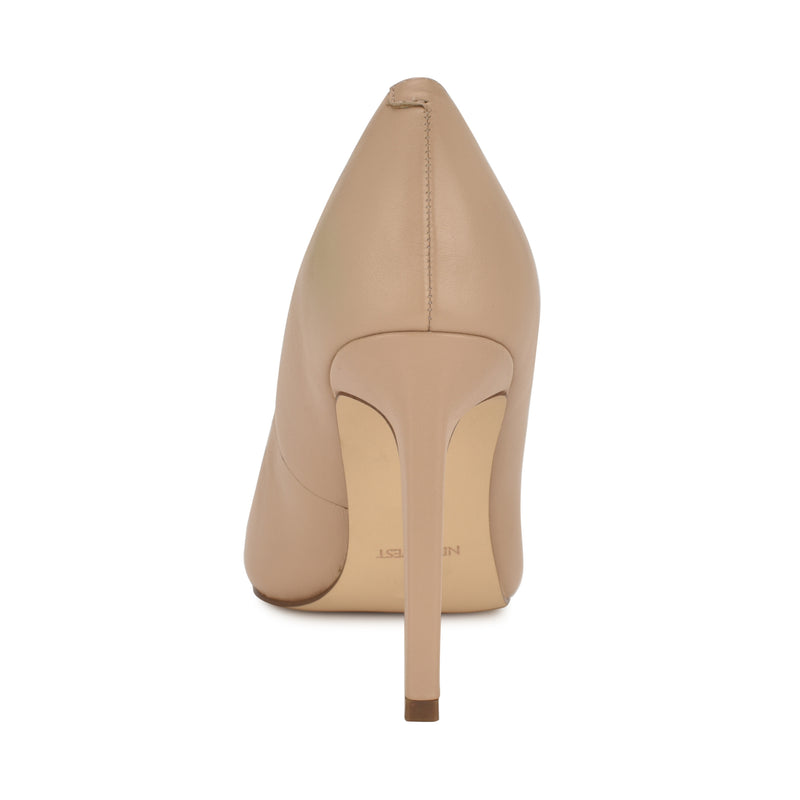 Nine West Tatiana Women's Heels, Size: 7, Beige Leather