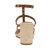 Sardis Studded Wedge Sandals