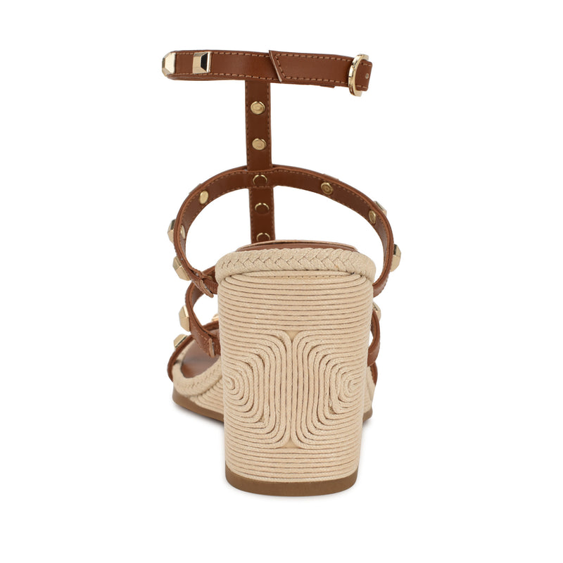 Sardis Studded Wedge Sandals