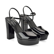 Kalissa Peep Toe Platform Heels