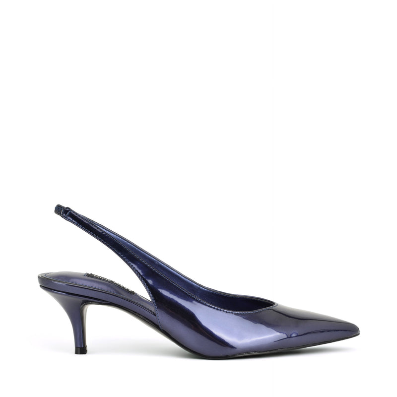 Cassy Kitten Heel Slingback Pumps