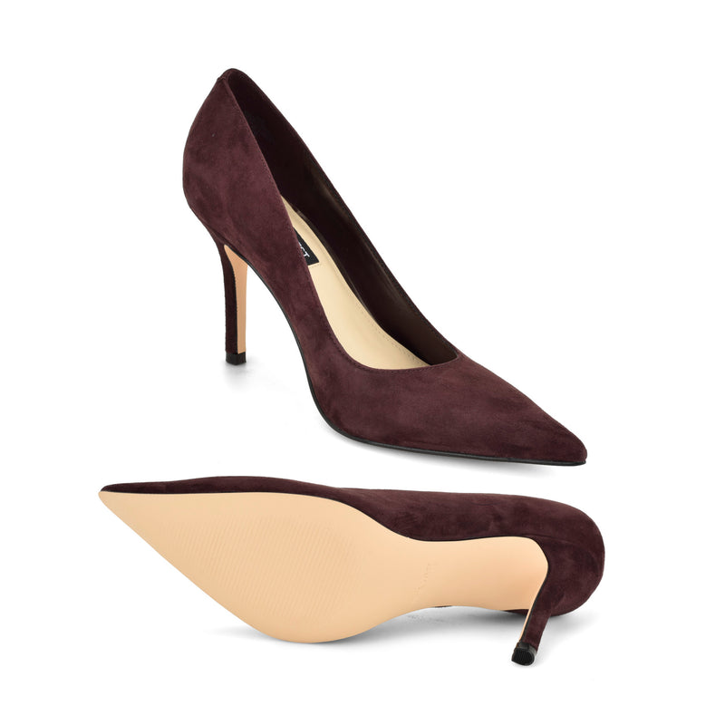 Gemmha Leather Pointy Toe Pumps